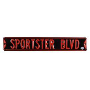    Harley Davidson® Sportster Blvd Street Sign