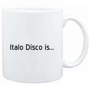  Mug White  Italo Disco IS  Music
