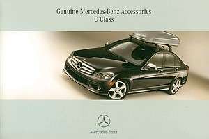 2007 Mercedes Benz C230 C280 C350 Accessories Brochure  