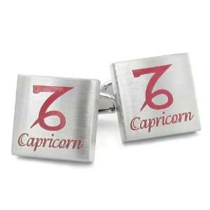  Capricorn Zodiac Sign Cufflinks Cuff Daddy Jewelry