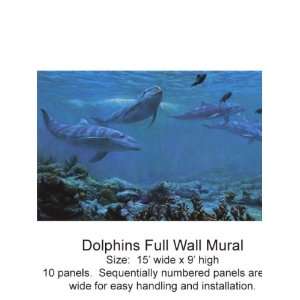   and Sisters Volume 4 Dolphins Full Wall Mural Bt2964M: Everything Else