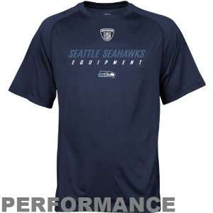   Equipment Seattle Seahawks Navy Blue EquipSpeed Performance T shirt
