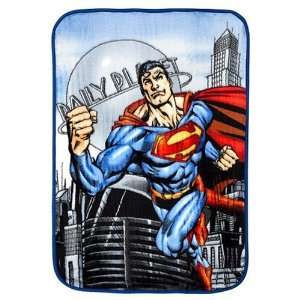  Superman Hi Pile Blanket: Baby