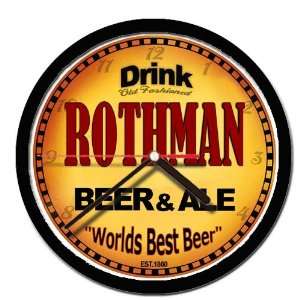  ROTHMAN beer and ale cerveza wall clock 