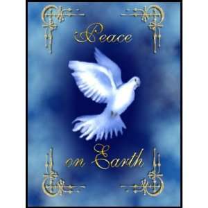  dove of peace card 102 Stamp