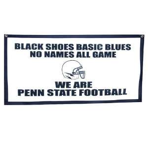  Penn State  Black Shoes/ Basic Blues Banner Everything 
