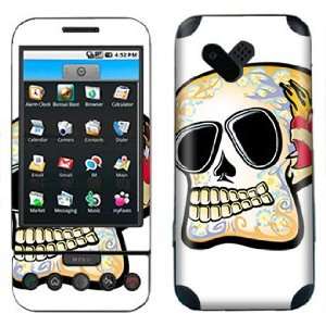  Spanish Skull Skin for HTC G1 Phone Cell Phones 