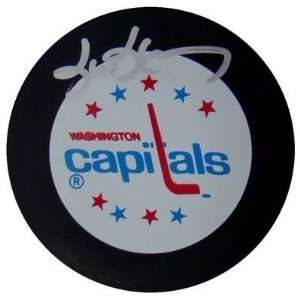  Scott Stevens SIGNED Washington Capitals Hockey Puck w 