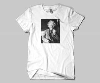 Albert Einstein Smoking his Pipe T Shirt  