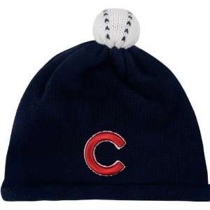  Chicago Cubs Infant T Ball Knit Hat: Sports & Outdoors