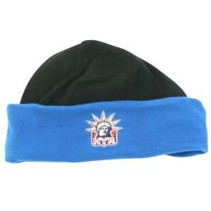  New York Rangers Fleece 2 Tone Winter Knit Hat   Navy 