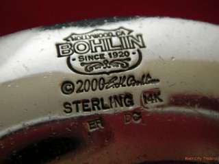 Bohlin Sterling & 14 KT Gold Ranger Belt Buckle  