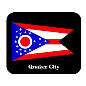  US State Flag   Quaker City, Ohio (OH) Mouse Pad 