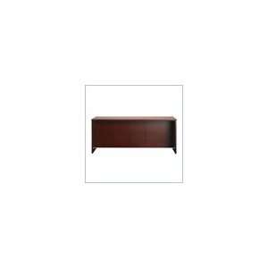    Maple Mayline Luminary 66 Wood Credenza Desk: Office Products