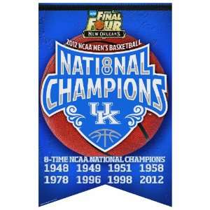  NCAA Kentucky Wildcats 2012 National Basketball Champions 