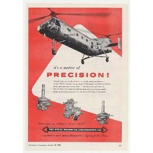  1954 YH 21 Piasecki Work Horse Helicopter Steel Products 