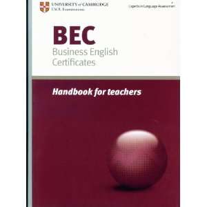  Certificates Handbook for Teachers (9781906438746): University of