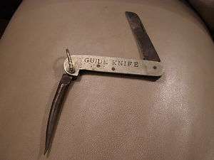 ANTIQUE VINTAGE GIRL GUIDE SCOUT KNIFE CAN OPENER  