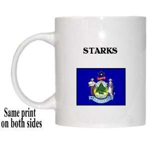  US State Flag   STARKS, Maine (ME) Mug 