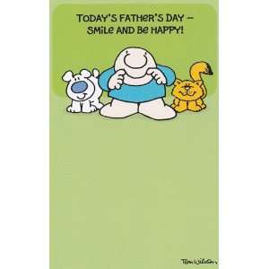  Cards   Fathers Day Ziggy & Friends Todays Fathers Day   Smile 