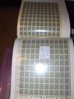 68 SHEETS of Early 1920s GERMAN STAMPS CV $18,000.00  