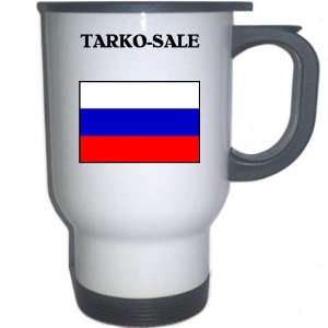  Russia   TARKO SALE White Stainless Steel Mug 