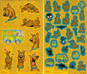 Scooby Doo character stickers. 38 stickers.(34)  