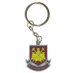  West Ham United Fc Keyring   Crest   Football Gifts: Patio 