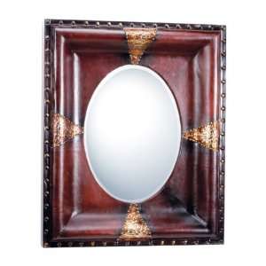  CBK Mirror Wall Rectangle Leather65210
