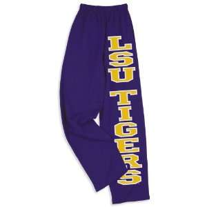 Louisiana State Fightin Tigers Sweatpants with Oversized Logo  