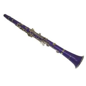  Merano B Flat Purple Clarinet with Carrying Case;Mouth 