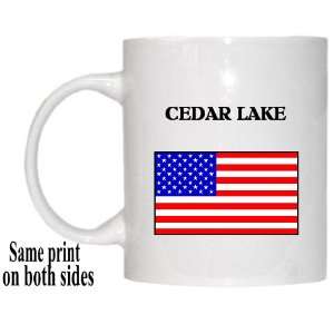  US Flag   Cedar Lake, Indiana (IN) Mug 