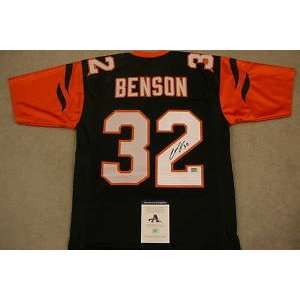  Cedric Benson Autographed Jersey: Sports & Outdoors