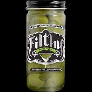 pickle stuffed olives by filthy food:  Grocery & Gourmet 
