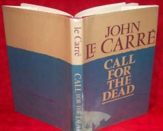 JOHN LE CARRE Autograph Book 1st Ed Signed CALL FOR THE DEAD GAI COA 