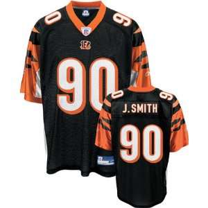 Justin Smith Black Reebok NFL Cincinnati Bengals Kids 4 7 Jersey