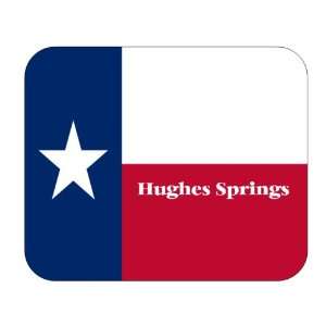   US State Flag   Hughes Springs, Texas (TX) Mouse Pad 