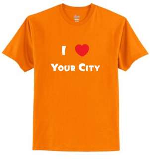 Heart Love Baltimore T Shirt Personalized Travel Fun  
