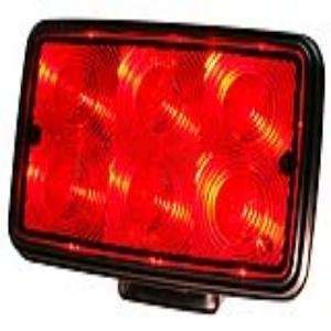   LIGHTING, RED, WORK LAMP, LED, SPOT PATTERN (63602): Automotive