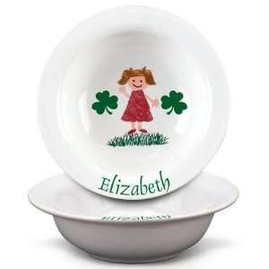  Personalized Irish Kids Cereal Bowl