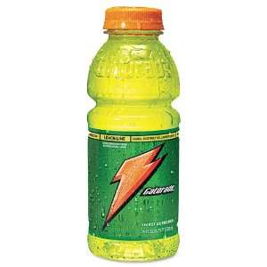 Gatorade  Sports Drink, Carton of 24 20 oz. Plastic Bottles, Lemon 