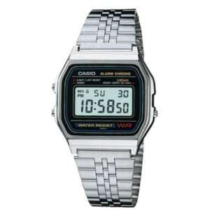 Casio A159W N1DF Classic Digital Watch Silver A158 A159  