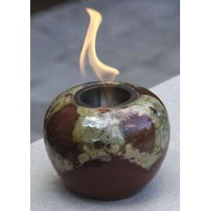   LOKI Fire Pot Hand Glazed Ceramic Firepot   Redstone