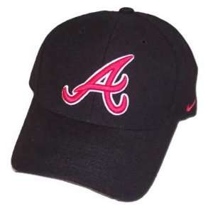   : Nike Atlanta Braves Black Wool Classic Spin Hat: Sports & Outdoors