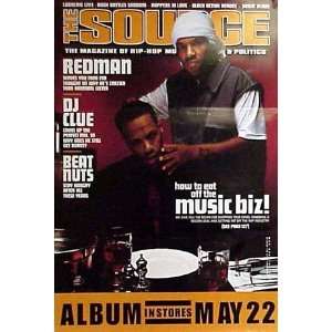  REDMAN The Source Magazine Cover Poster 24x36 
