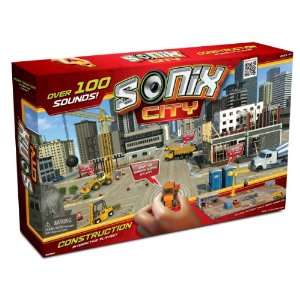  Sonix City Construction Site Playset: Toys & Games