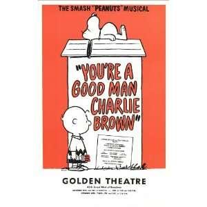  Youre a Good Man Charlie Brown (Broadway)   Movie Poster 