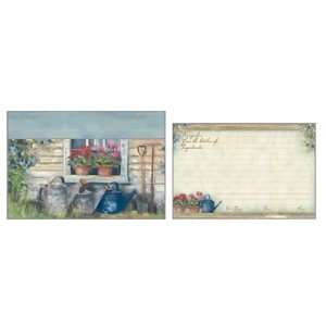  Legacy   Window and Watering Cans   Recipe Box and Cards 