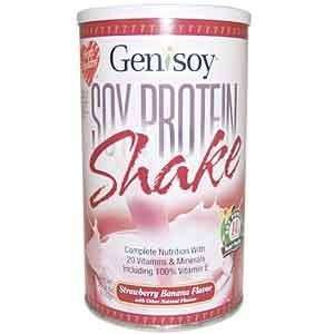  Soy Protein Powder Shake   Strawberry Banana, 24.7 oz 