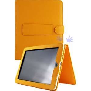  HHI iPad Flip Leather Case with Magnetic Kick Stand 